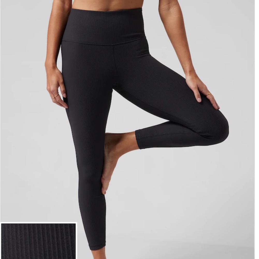 NWOT Athleta ULTRA HIGH RISE ELATION RIB TIGHT